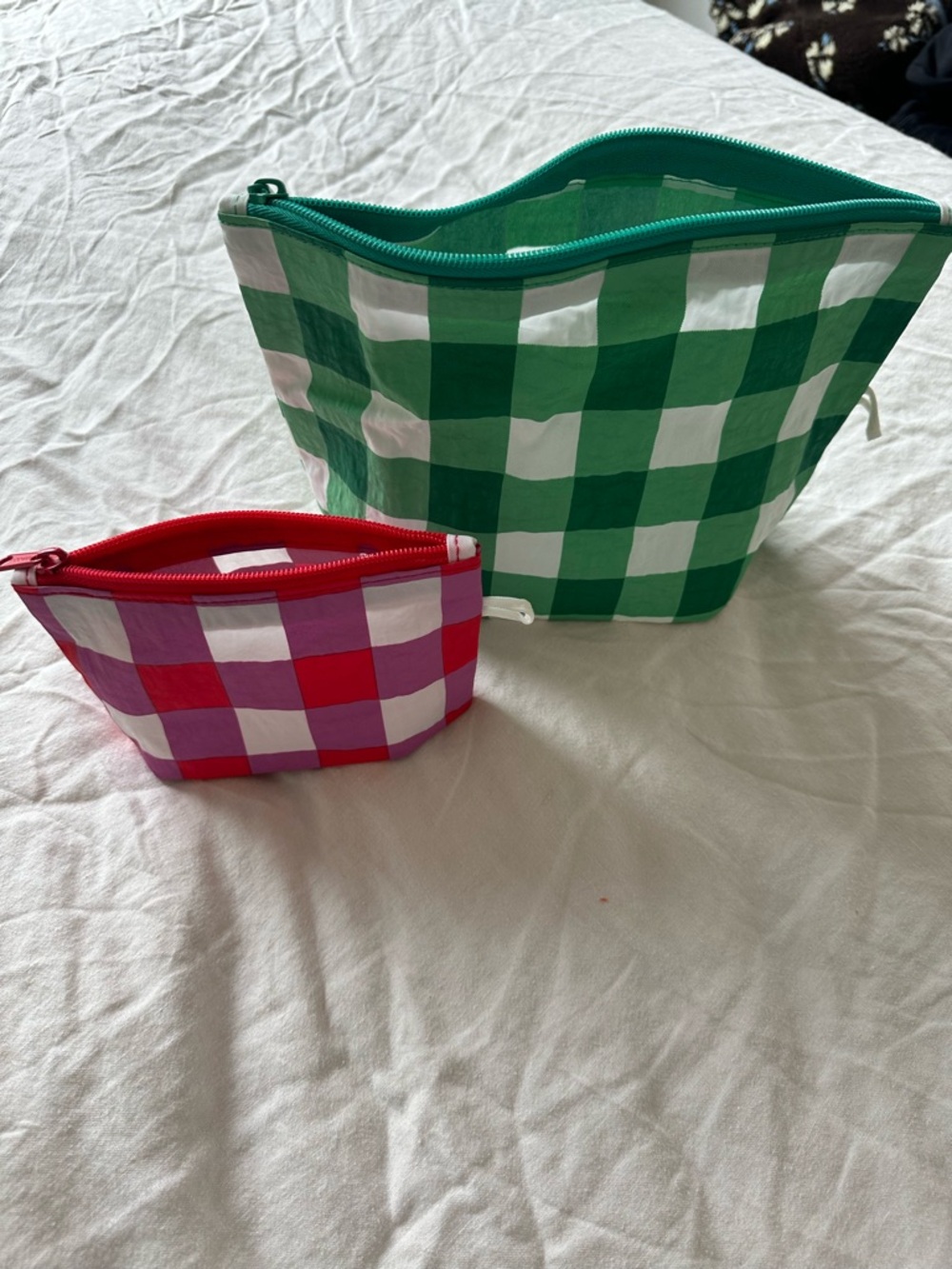 BAGGU checkered pouch set - Picture 8 of 8